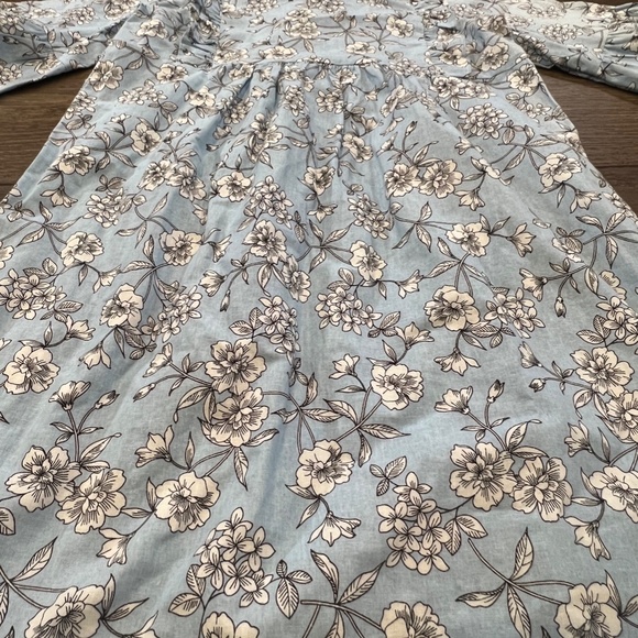 Classic Whimsy Girls Olivia Dress, Light Blue, Floral, Size 8, Spring, Easter - Picture 2 of 10